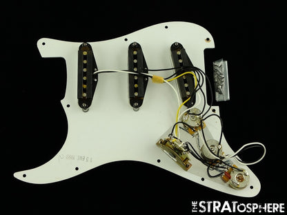 USED Fender MIM Standard Strat LOADED PICKGUARD Guitar Parts