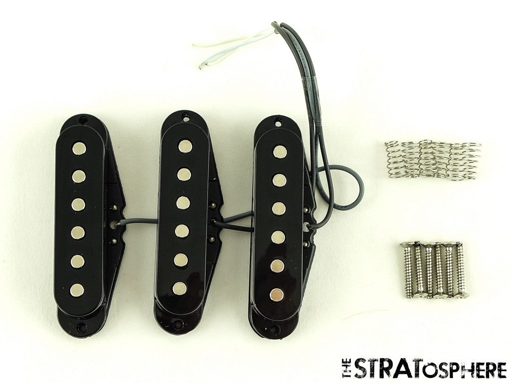 Fender Squier Affinity Series Strat, PICKUPS PICKUP SET Stratocast Guitar Black