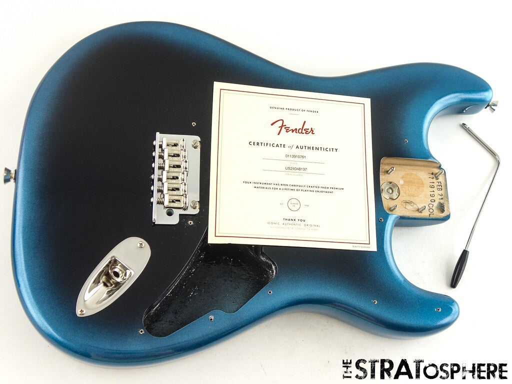 Fender American Professional II Strat BODY & HARDWARE, Alder Dark Night