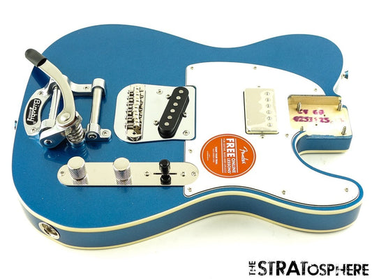 Fender Squier Classic Vibe Custom Tele SH BIGSBY LOADED BODY, Lake Placid Blue
