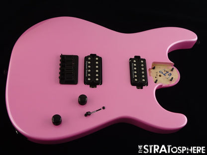 Charvel Pro Mod Plus San Dimas HH LOADED BODY Duncan JB 59 Platinum Pink