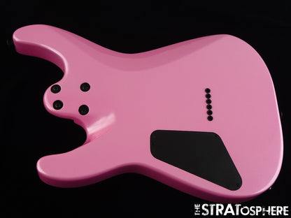 Charvel Pro Mod Plus San Dimas HH LOADED BODY Duncan JB 59 Platinum Pink