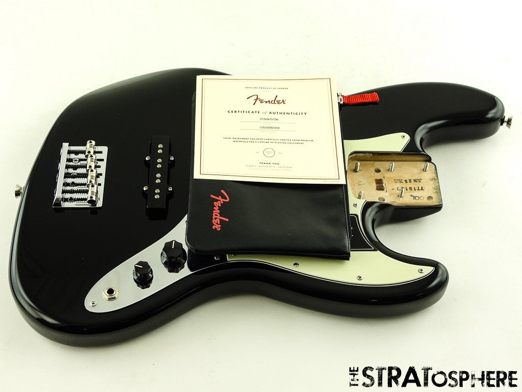 Fender American Professional II Jazz J Bass LOADED BODY V-Mod II Black