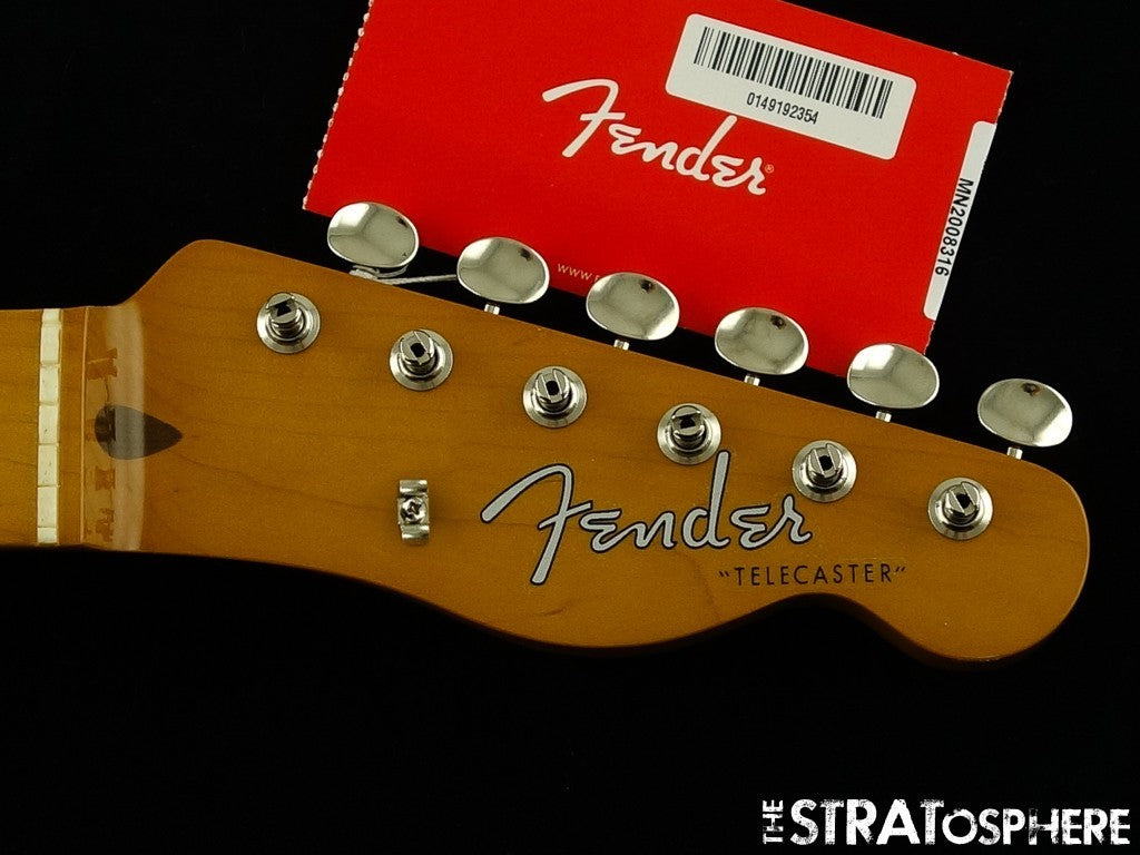 Fender Vintera III Late 50s Telecaster Tele NECK w/ TUNERS, Late 50s, ''V'' Maple