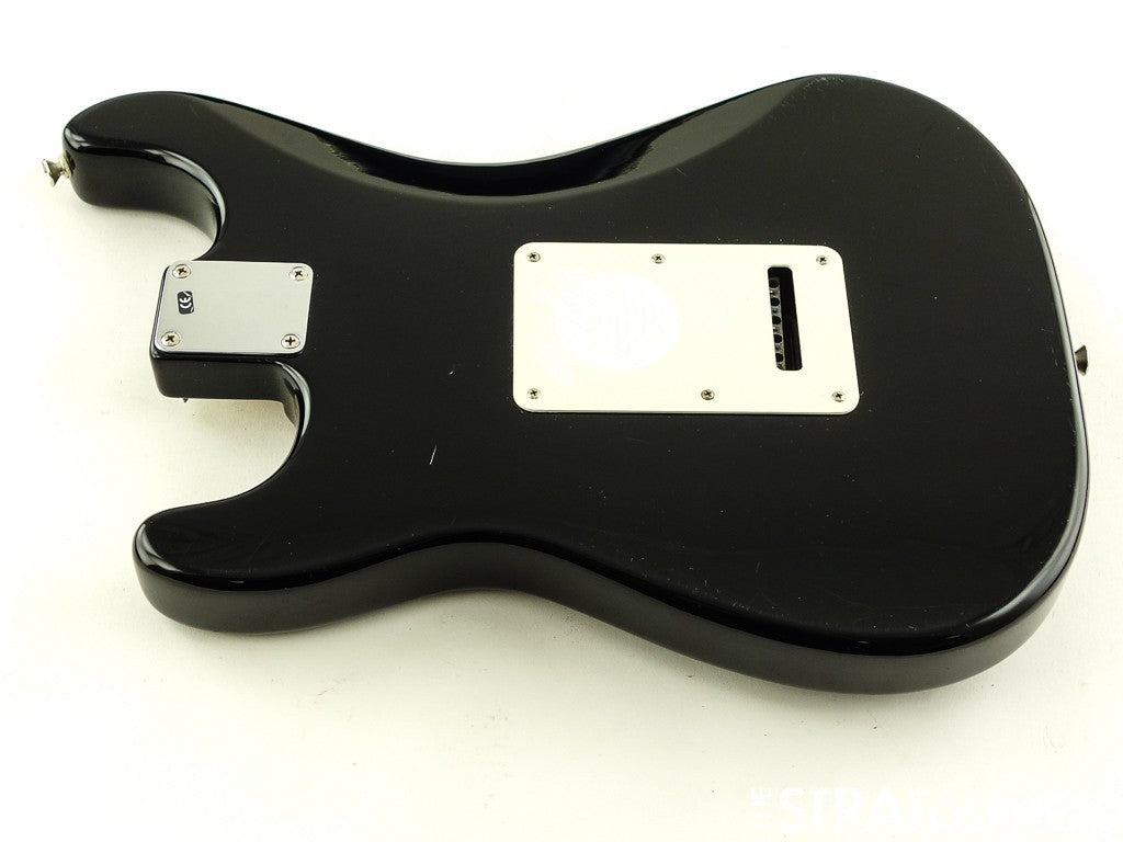 USED 2002 Fender MIM Standard Strat BODY & HARDWARE Guitar Black