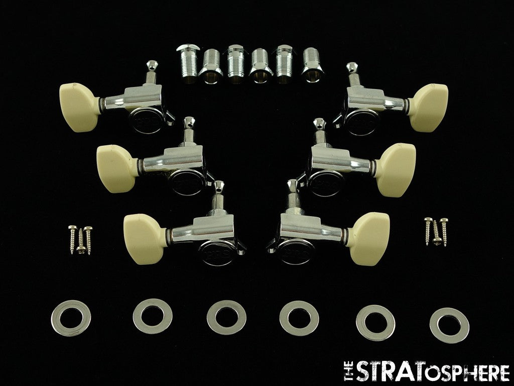 6 PRS SE Hollowbody II Piezo TUNERS TUNING PEGS, PRS Designed Guitar Nickel