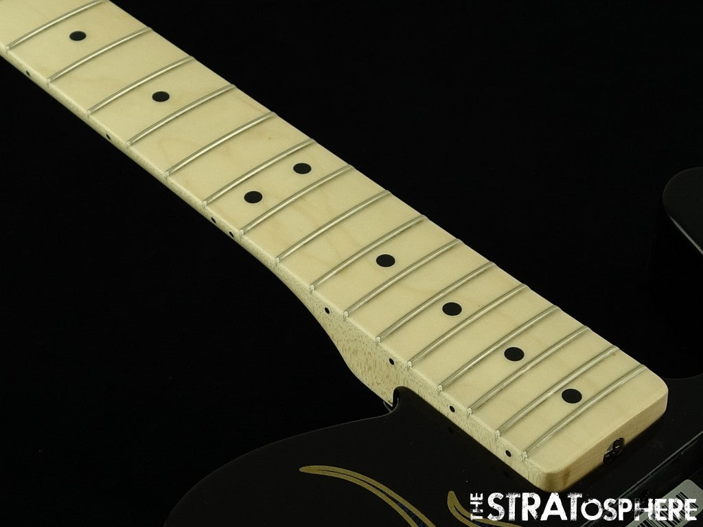 Fender James Burton Tele BODY + NECK Telecaster Basswood Maple Blue Paisley