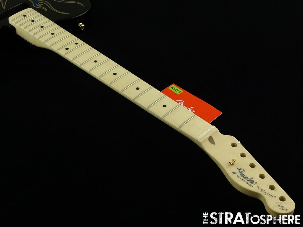 Fender James Burton Tele BODY + NECK Telecaster Basswood Maple Blue Paisley