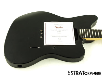 Fender American USA Jim Root Jazzmaster BODY + NECK Mahogany Ebony Flat Black