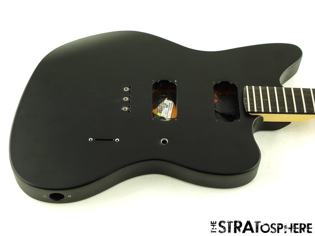 Fender American USA Jim Root Jazzmaster BODY + NECK Mahogany Ebony Flat Black