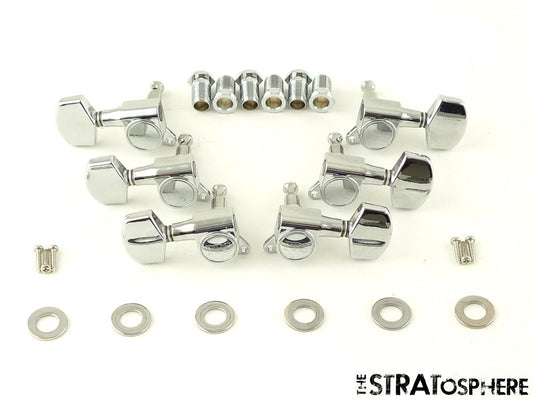 6 PRS SE DGT Standard TUNERS TUNING PEGS PRS Designed Guitar Parts Nickel