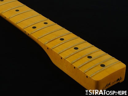 Fender AV II American Vintage 1977 Tele Custom NECK + TUNERS Telecaster Maple