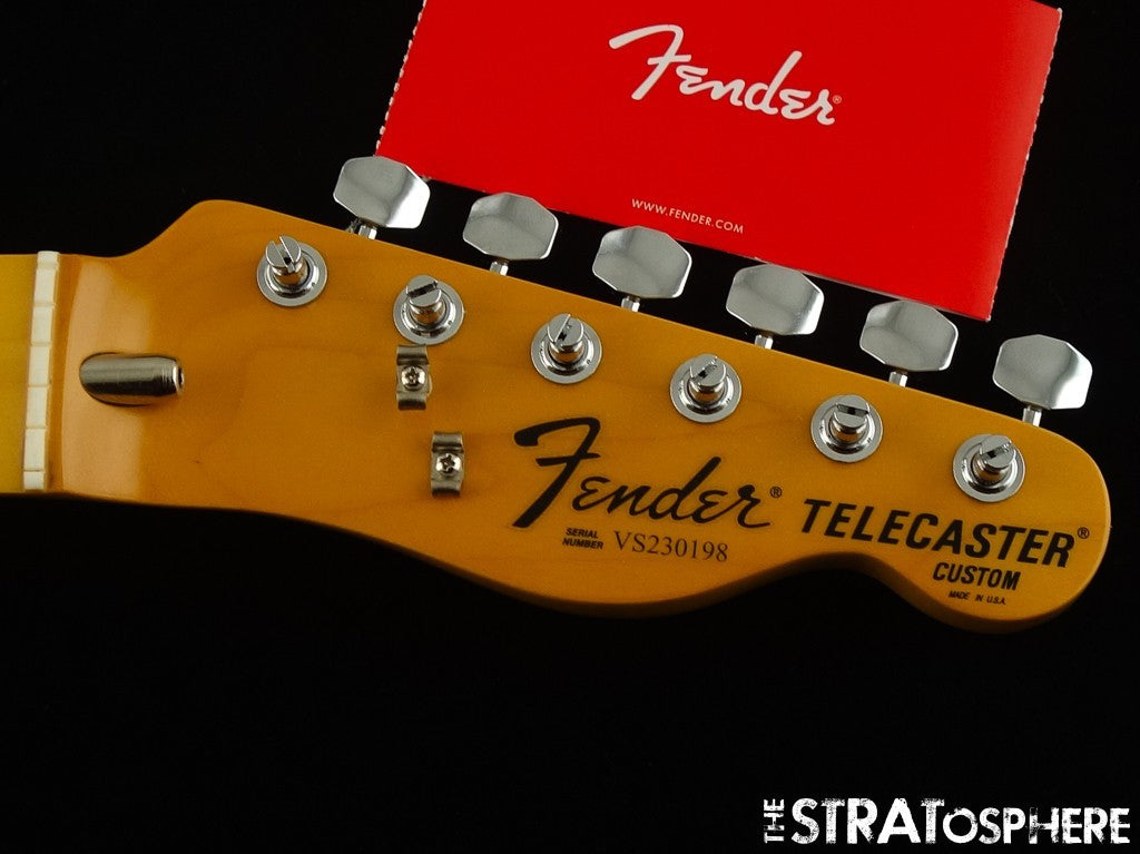 Fender AV II American Vintage 1977 Tele Custom NECK + TUNERS Telecaster Maple