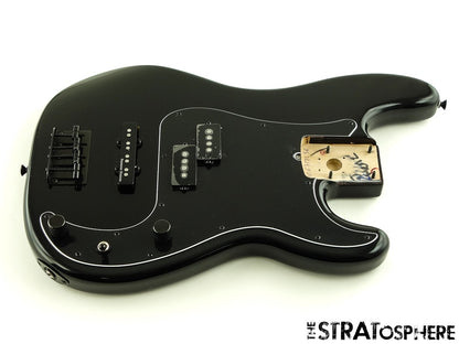 Fender Duff McKagan Deluxe Precision Bass LOADED BODY P Bass, Duncan Black