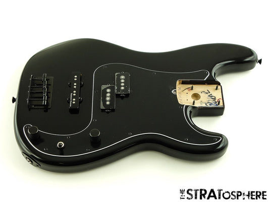 Fender Duff McKagan Deluxe Precision Bass LOADED BODY P Bass, Duncan Black