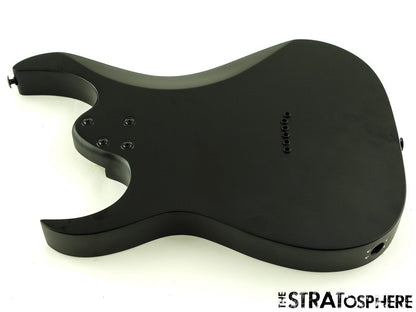 Ibanez GRGR131EX BODY GIO Series Poplar Guitar Parts Black Flat