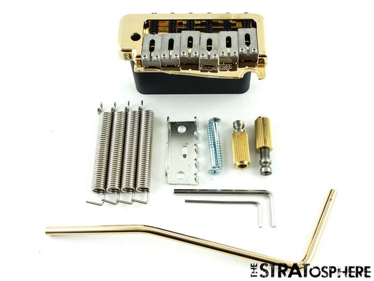 *NEW Wilkinson 2 Point TREMOLO for Fender Stratocaster Strat Knife Gold WVP-GD