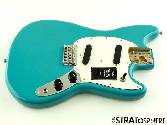 Fender Player II Mustang Series LOADED BODY Alder Offset Shape Aquatone Blue