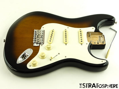 LOADED USA Fender ERIC JOHNSON Strat BODY, Nitro Parts, Sunburst 2TS