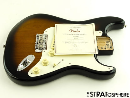 LOADED USA Fender ERIC JOHNSON Strat BODY, Nitro Parts, Sunburst 2TS