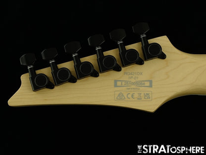 Ibanez RG421DX Wizard III NECK & TUNERS Guitar 15.75'' Radius 25.5'' Jumbo Frets