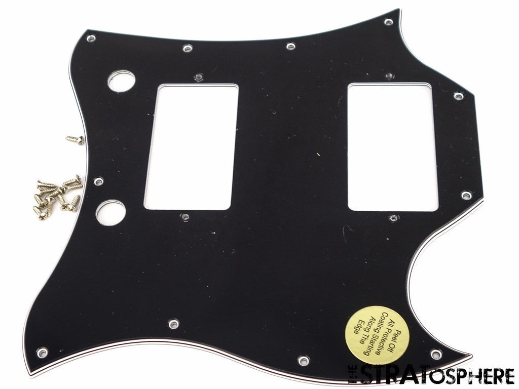 USED USA Gibson SG Standard Model Black 5 Ply PICKGUARD, Guitar Modern Style