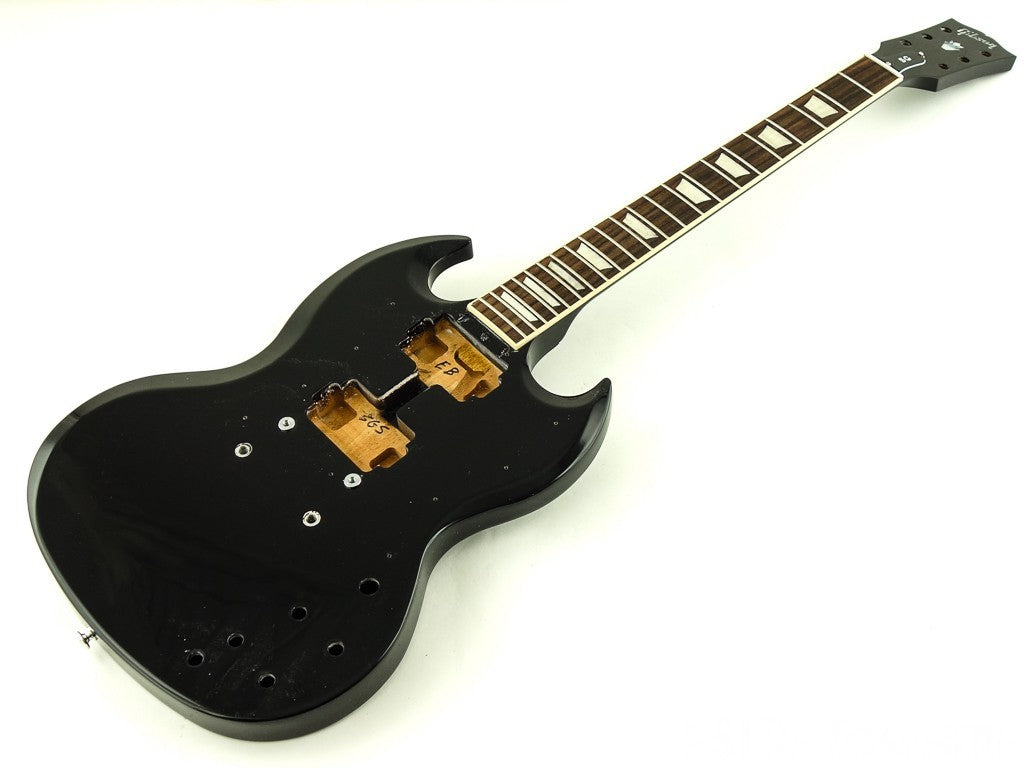 USED Gibson USA SG Standard Model BODY + NECK, Mahogany, Nitro Ebony