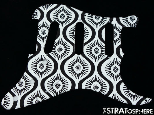 *NEW Stratocaster PICKGUARD for Fender Strat Standard 11 Hole Lashes Print