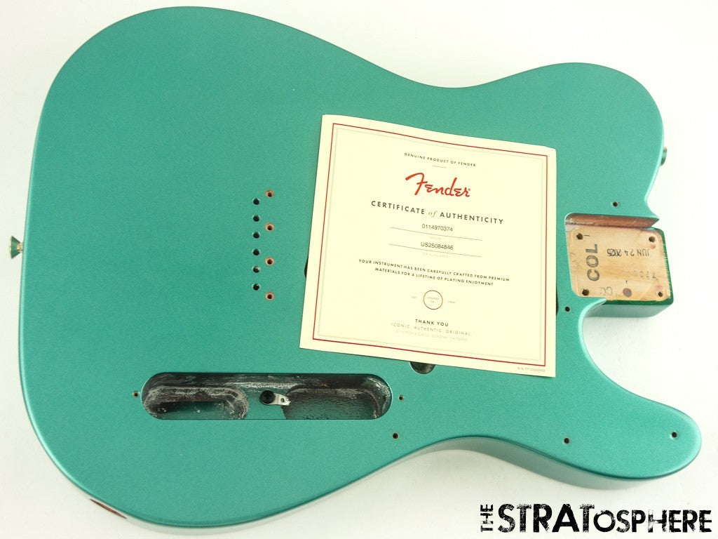 Fender American Professional Classic Hotshot Tele, BODY Faded Sherwood Green.