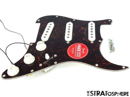 Fender Squier Classic Vibe 70s Strat LOADED PICKGUARD Alnico Pickups Tortoise
