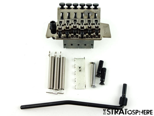 Ibanez JEMJRSP Steve Vai Locking Tremolo BRIDGE + ARM, Cosmo Black 6 Saddles