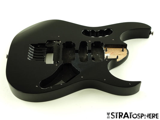 Ibanez JEMJR Steve Vai Signature BODY Guitar Parts Monkey Grip Black