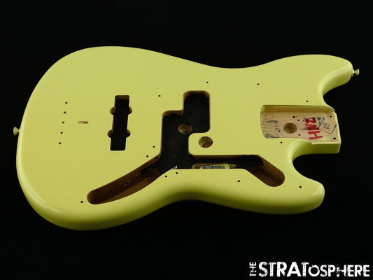 Fender Player II Mustang Bass PJ BODY Precision J Offset Hialeah Yellow