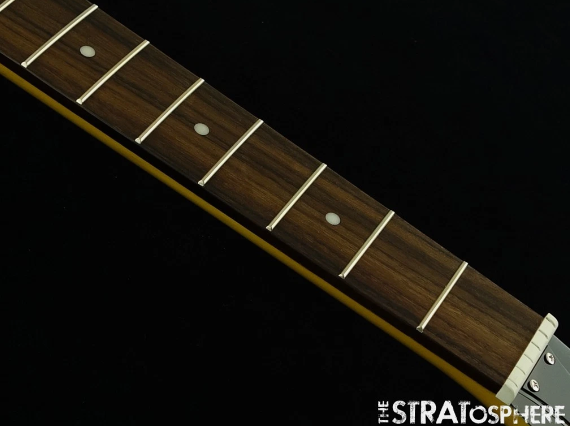 USED Epiphone Les Paul Junior Model BODY + NECK Mahogany TV Yellow