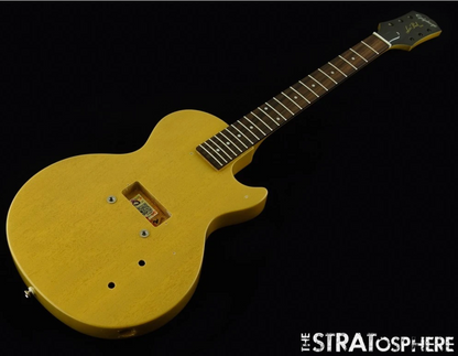 USED Epiphone Les Paul Junior Model BODY + NECK Mahogany TV Yellow