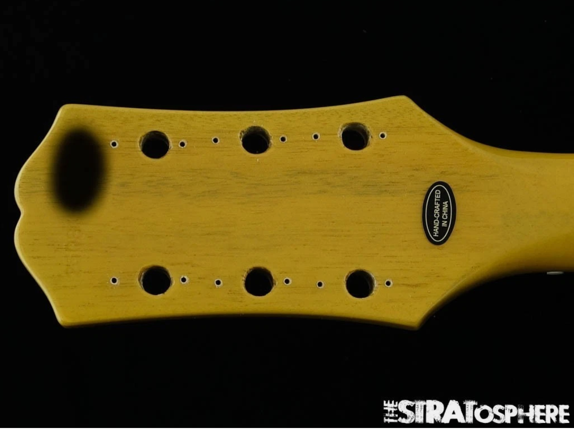 USED Epiphone Les Paul Junior Model BODY + NECK Mahogany TV Yellow