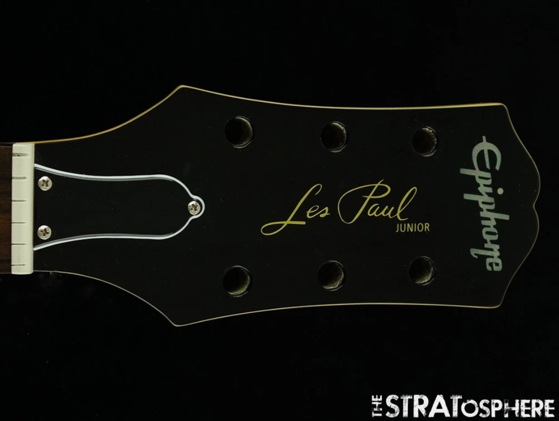 USED Epiphone Les Paul Junior Model BODY + NECK Mahogany TV Yellow