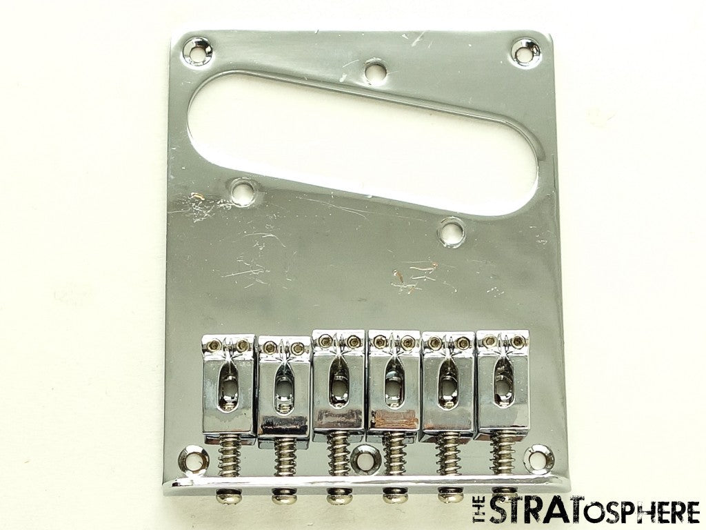 USED Fender Squier Telecaster Tele Chrome BRIDGE Guitar