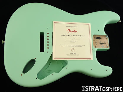 American Performer Fender Stratocaster Strat BODY, USA Satin Surf Green.