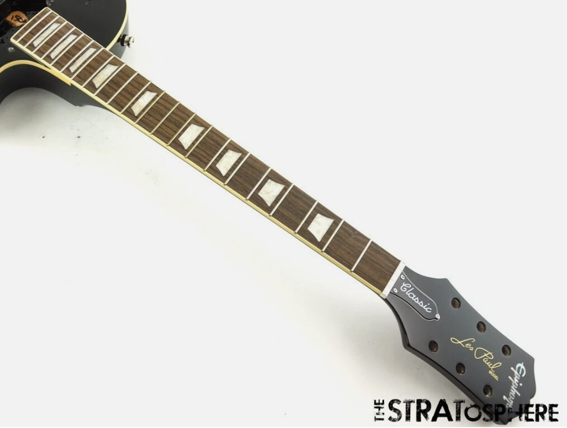 USED Epiphone Les Paul Classic Model BODY + NECK Mahogany Ebony..
