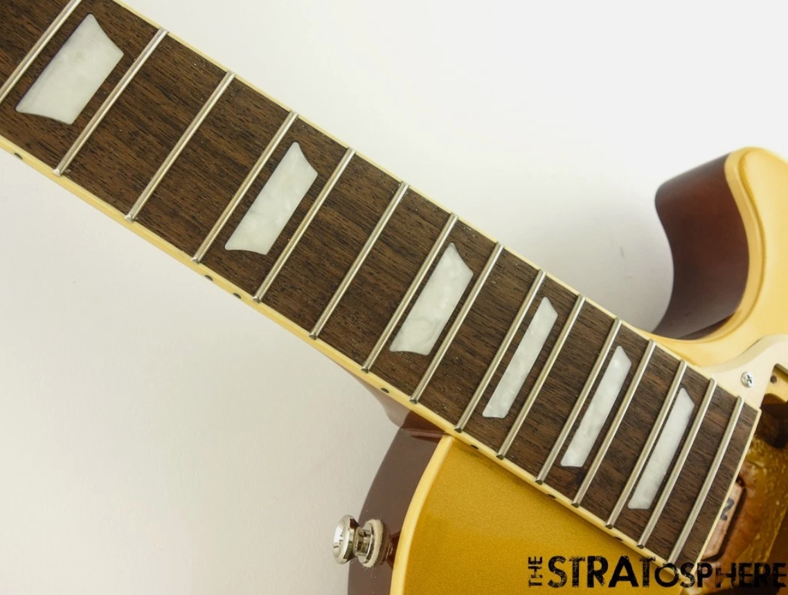 USED Epiphone Les Paul Standard 50s BODY & NECK w/ Pickguard Guitar Goldtop