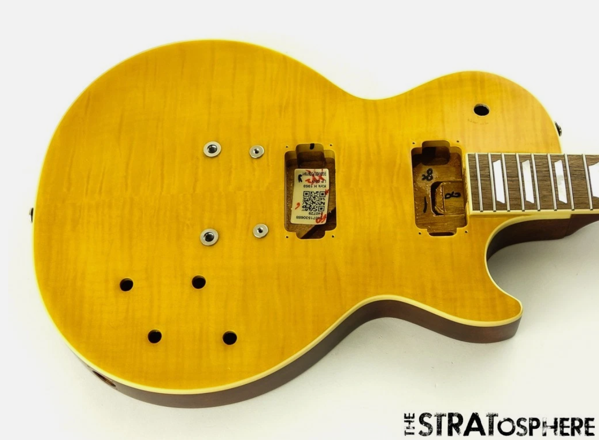 USED Epiphone Kirk Hammett ''Greeny'' 1959 Les Paul Standard BODY & NECK Burst