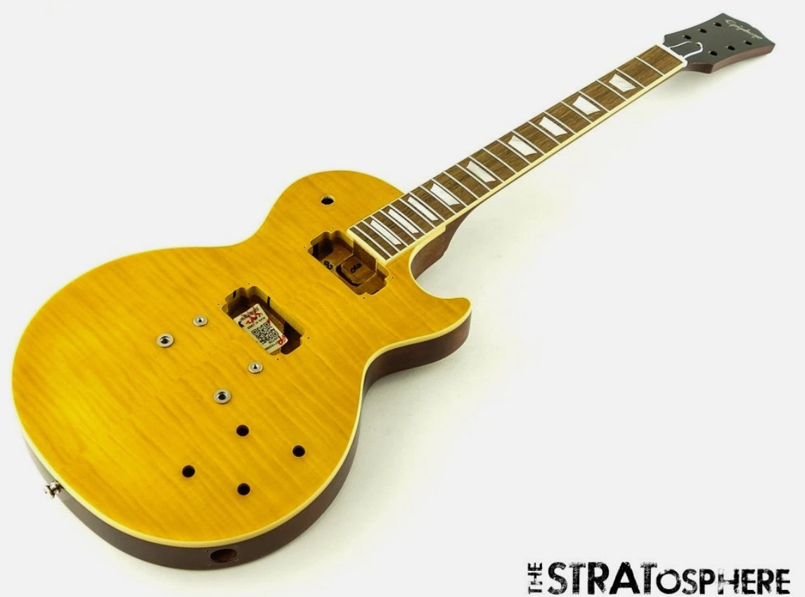 USED Epiphone Kirk Hammett ''Greeny'' 1959 Les Paul Standard BODY & NECK Burst