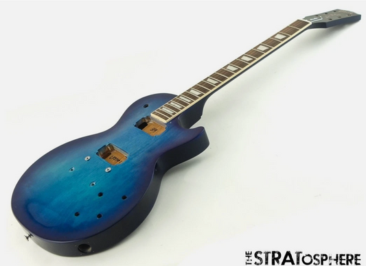USED Gibson USA Les Paul Studio Model BODY & NECK Blueberry Burst