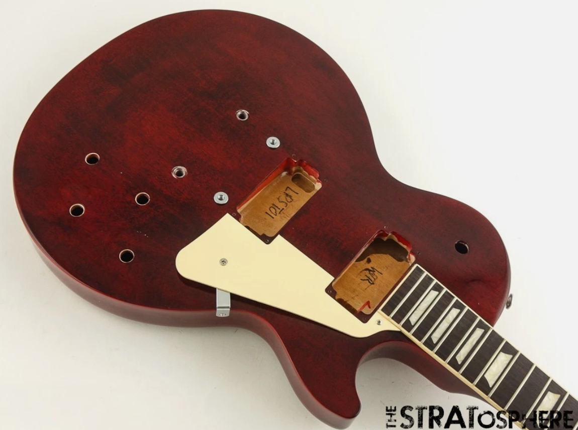 USED Gibson USA Les Paul Studio Model BODY + NECK + PG USA Wine Red