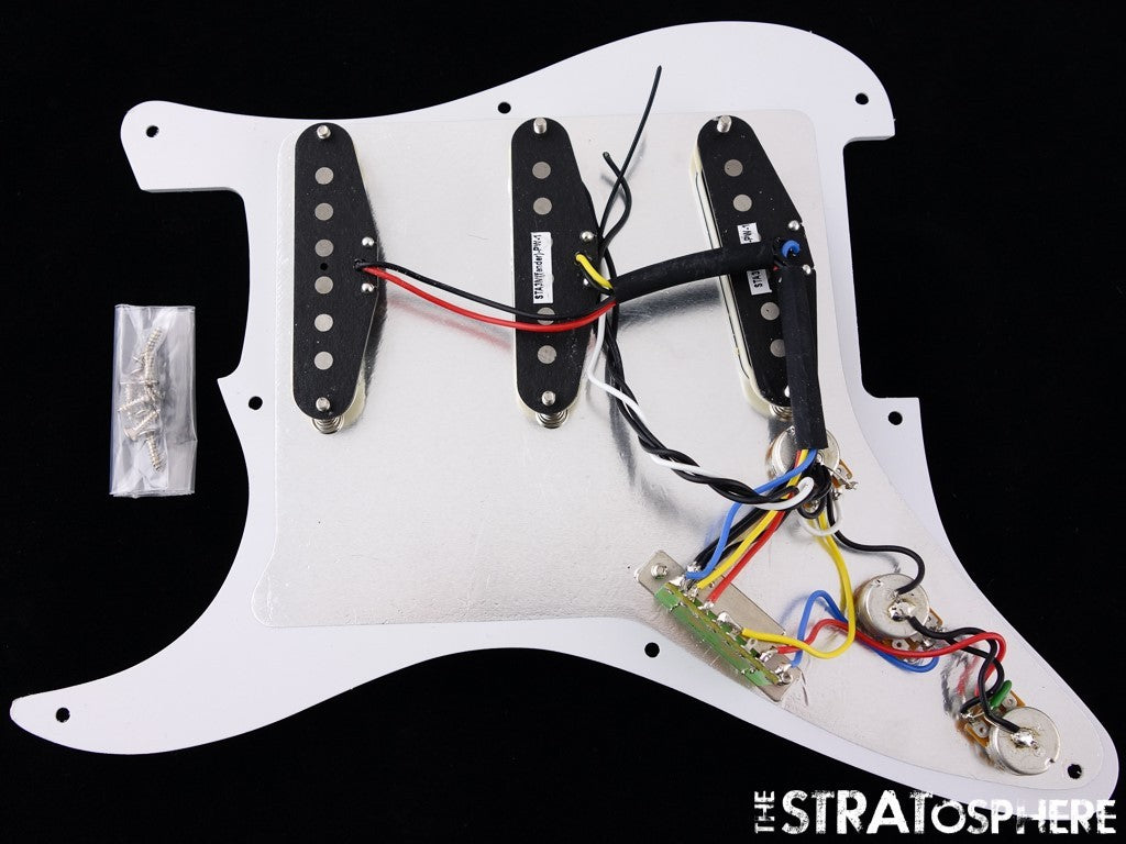Fender Squier 50s Strat, LOADED PICKGUARD Fender Designed Alnico!