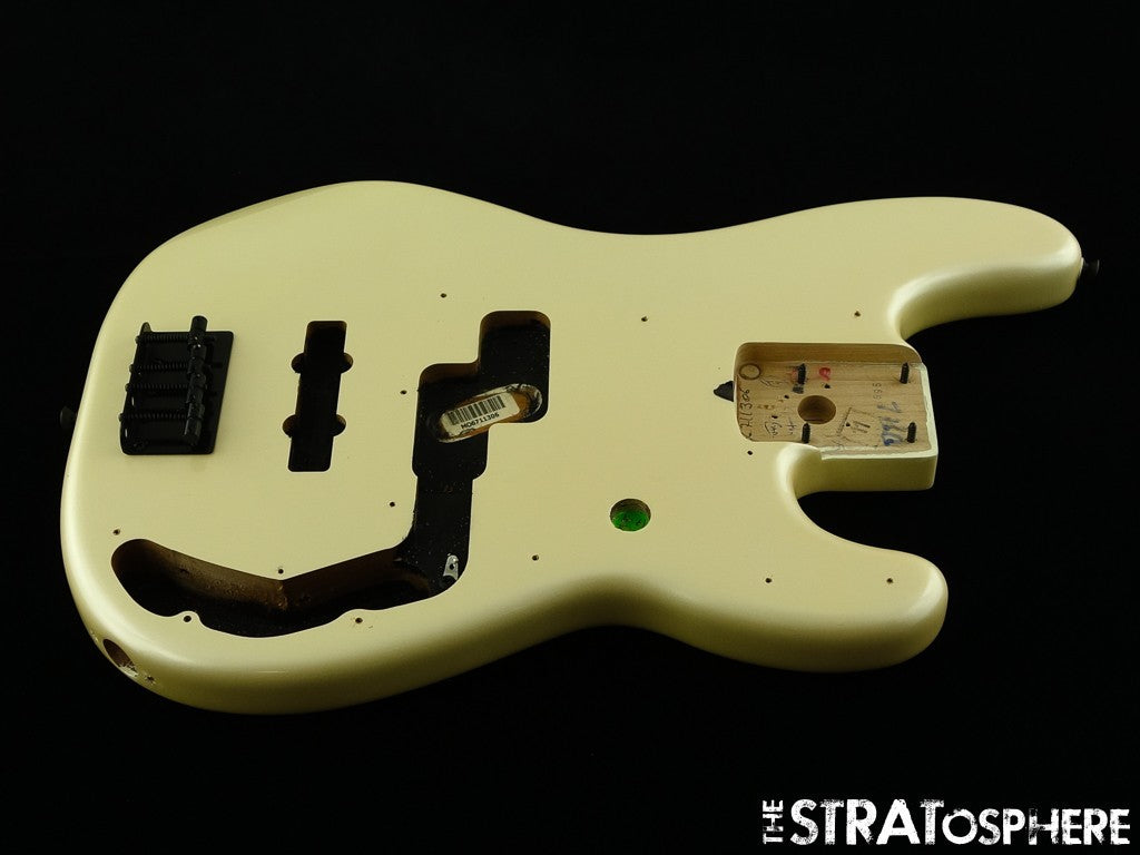 Fender Duff McKagan Deluxe Precision P BASS, BODY + HARDWARE, Olympic Pearl