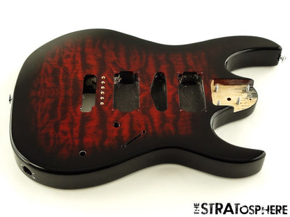 Ibanez GRX70QA BODY GIO Series Quilted Maple Transparent Red Burst
