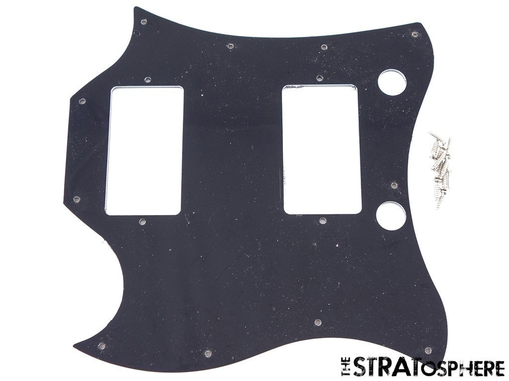 USED Epiphone SG Standard Full Face PICKGUARD, Guitar, Black 5 Ply.