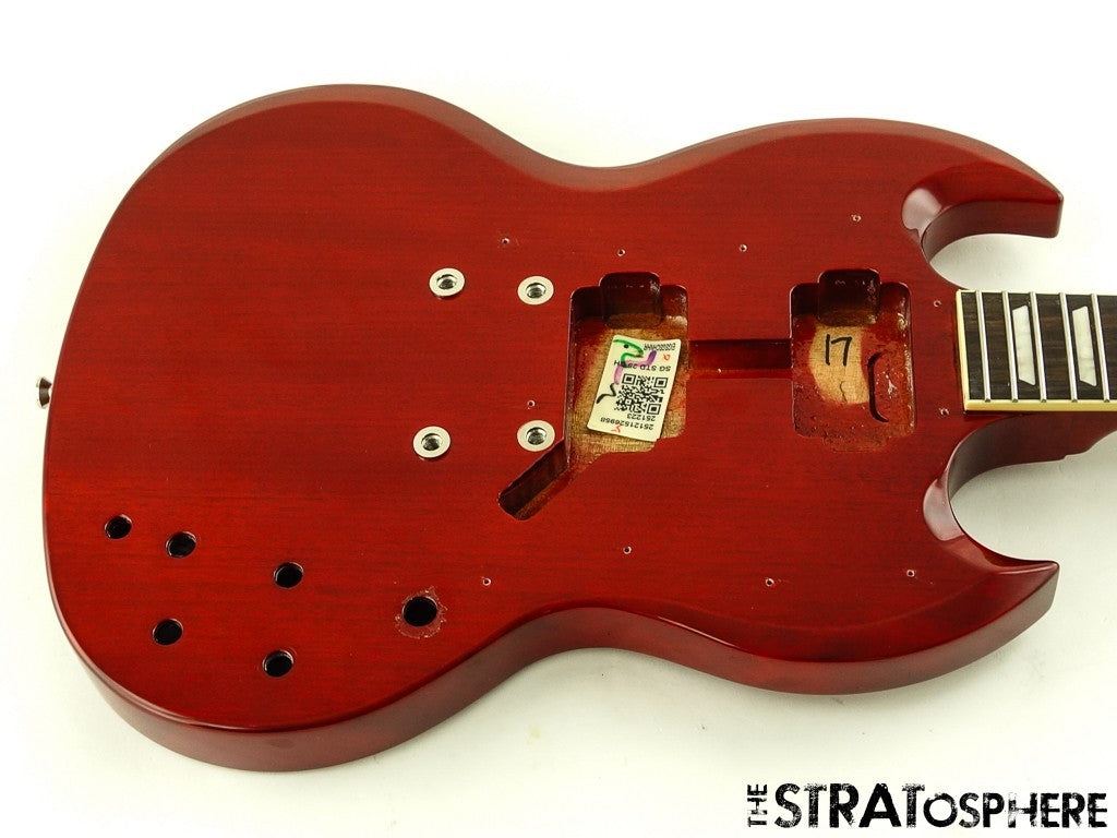USED Epiphone SG Standard BODY + NECK Guitar Parts, Cherry